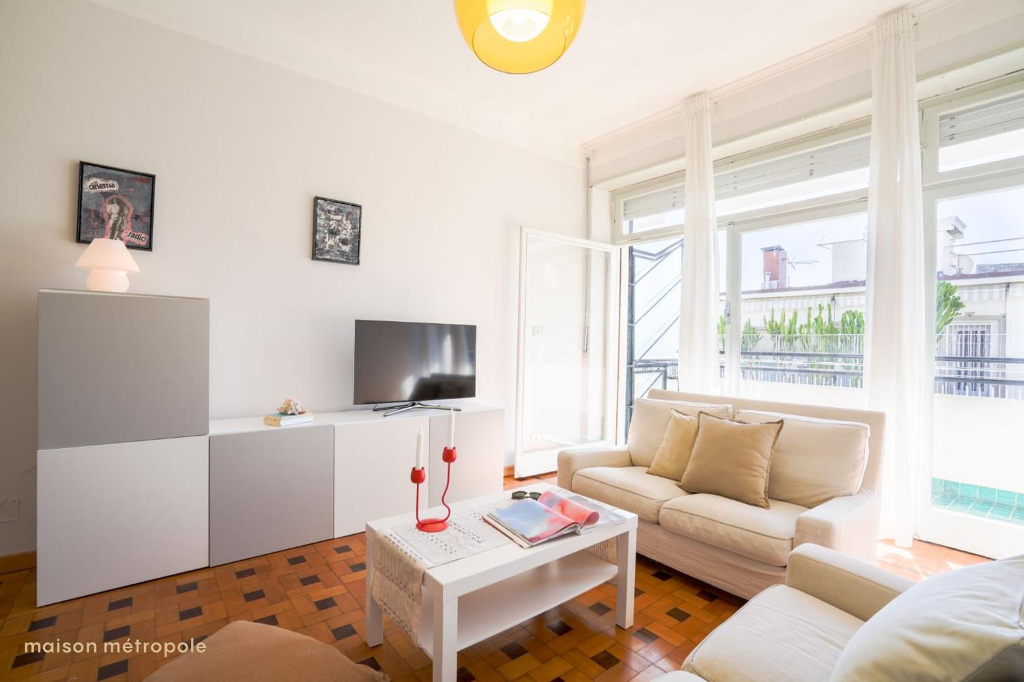 Center Apartment, Sea View & Terrace Apartamento