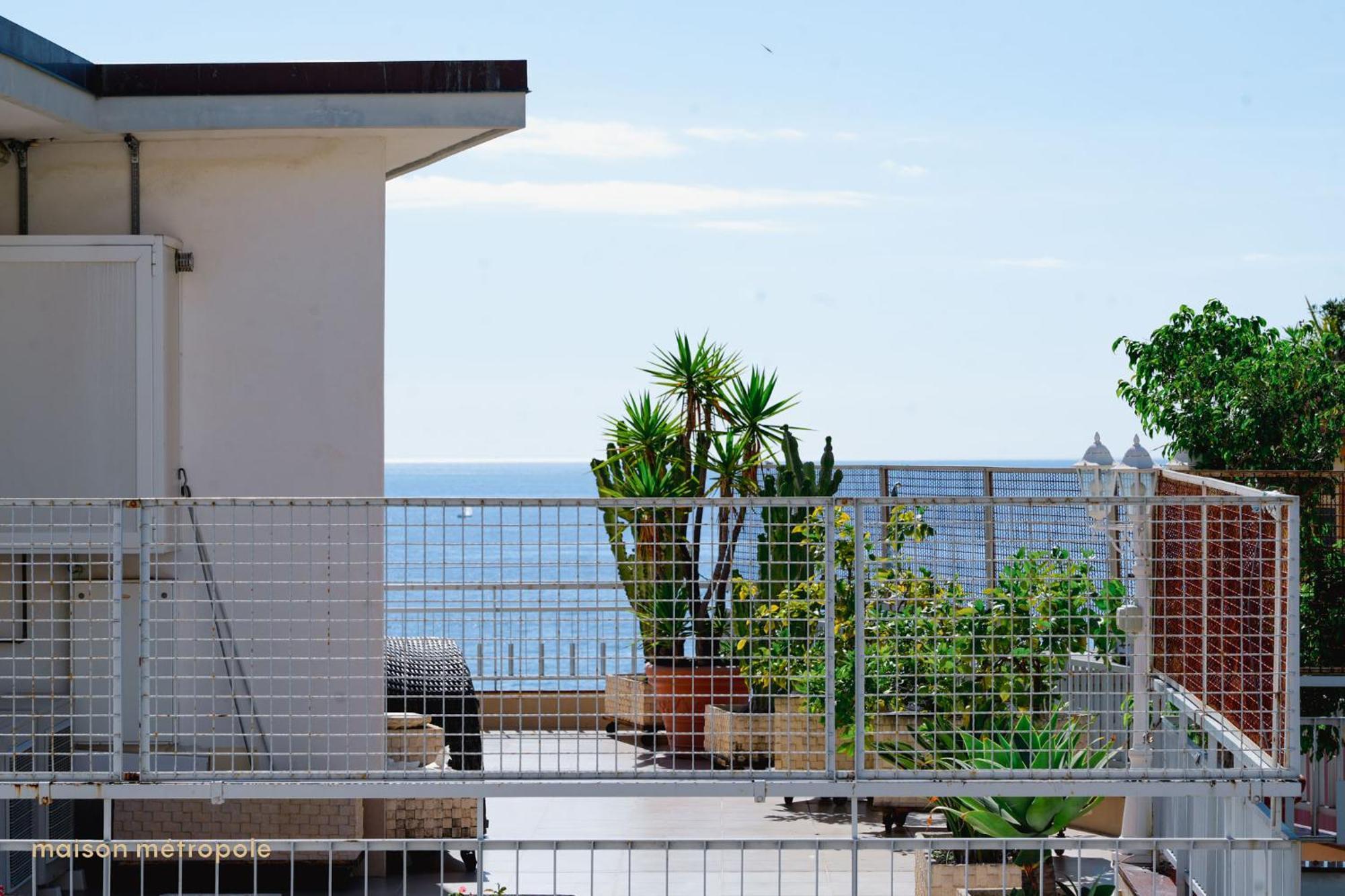 Center Apartment, Sea View & Terrace Apartamento *