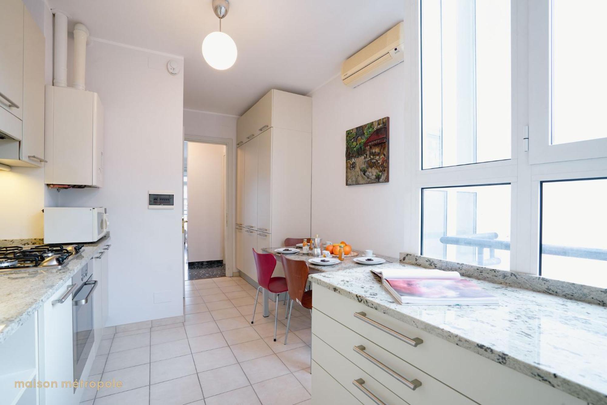 Center Apartment, Sea View & Terrace Apartamento